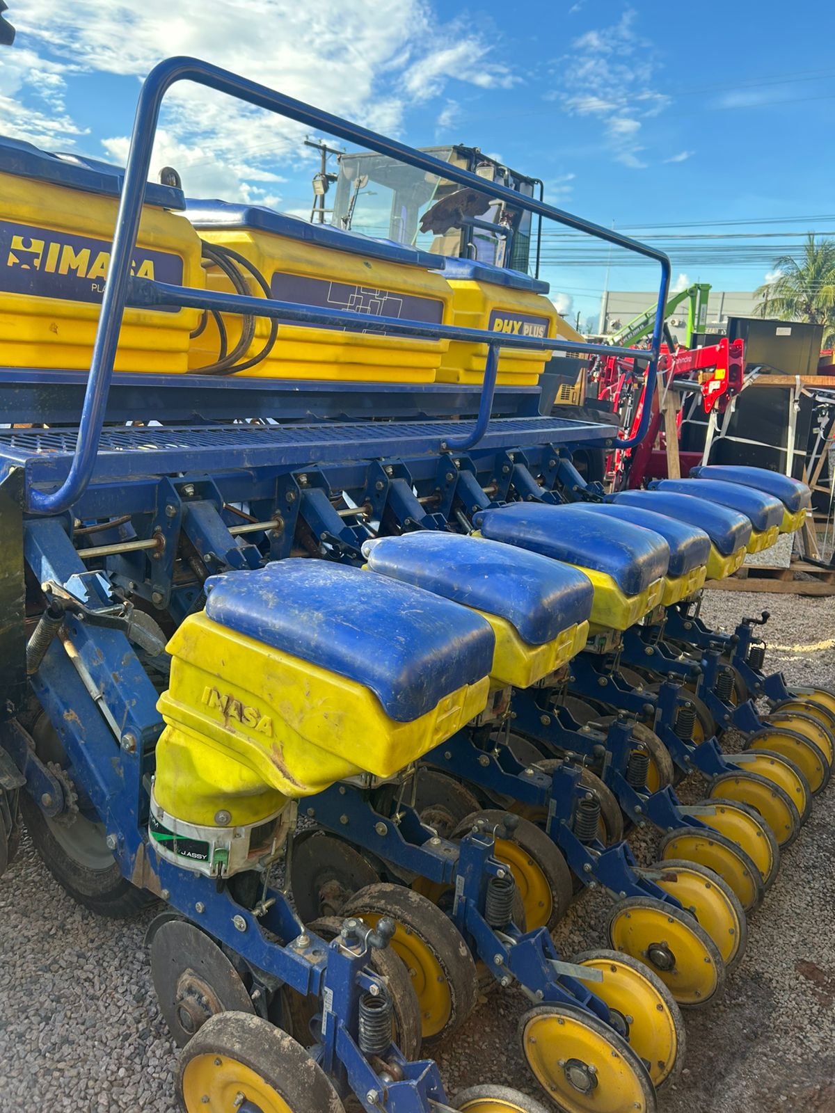 PLANTADEIRA ADUBADEIRA MARCA IMASA PHX PLUS 7 COM 7/7 LINHAS 45 CM