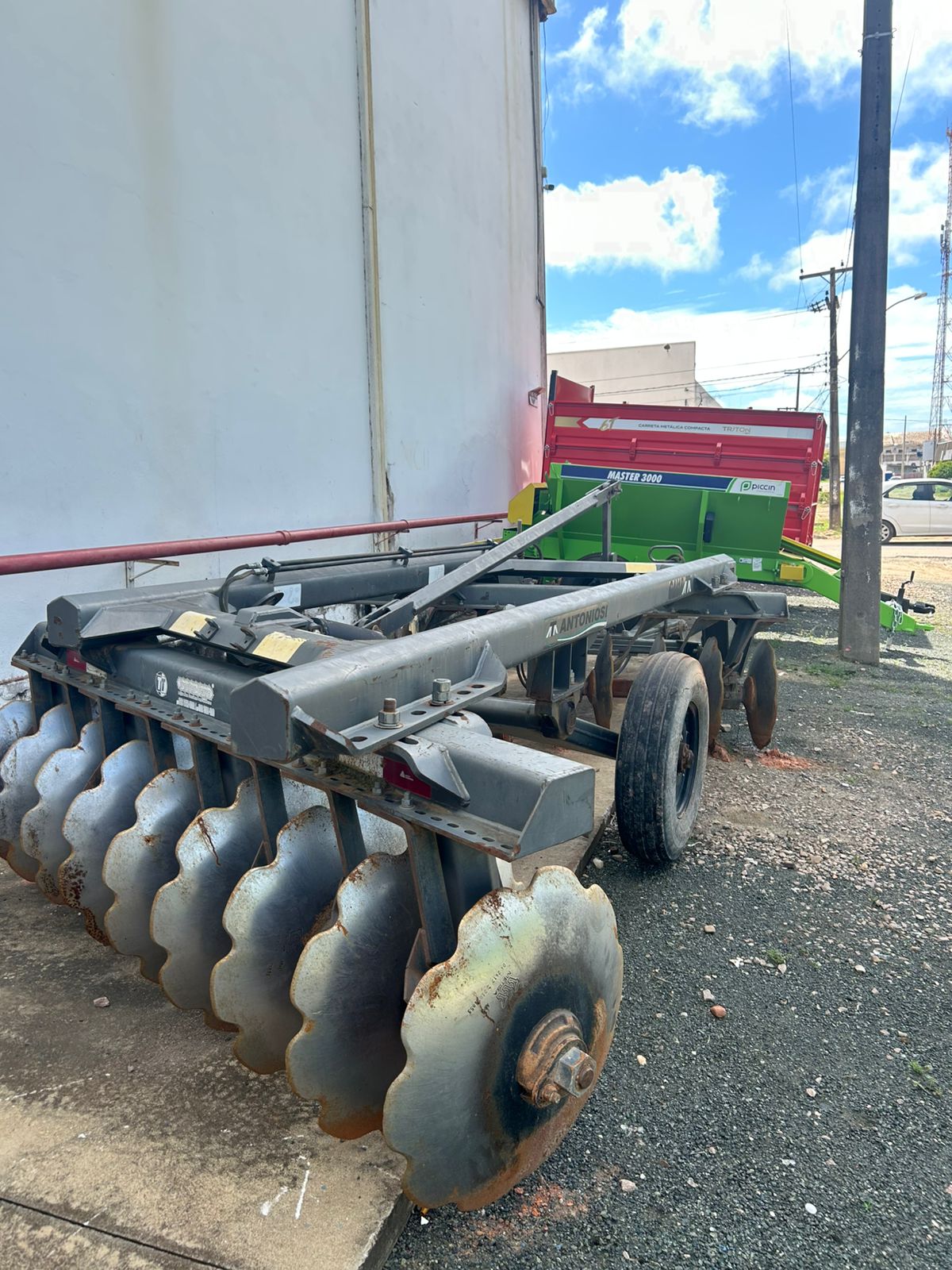 GRADE ARADORA CONTR REM INTERM GAI 18X28X7,5MM 270MM OLEO