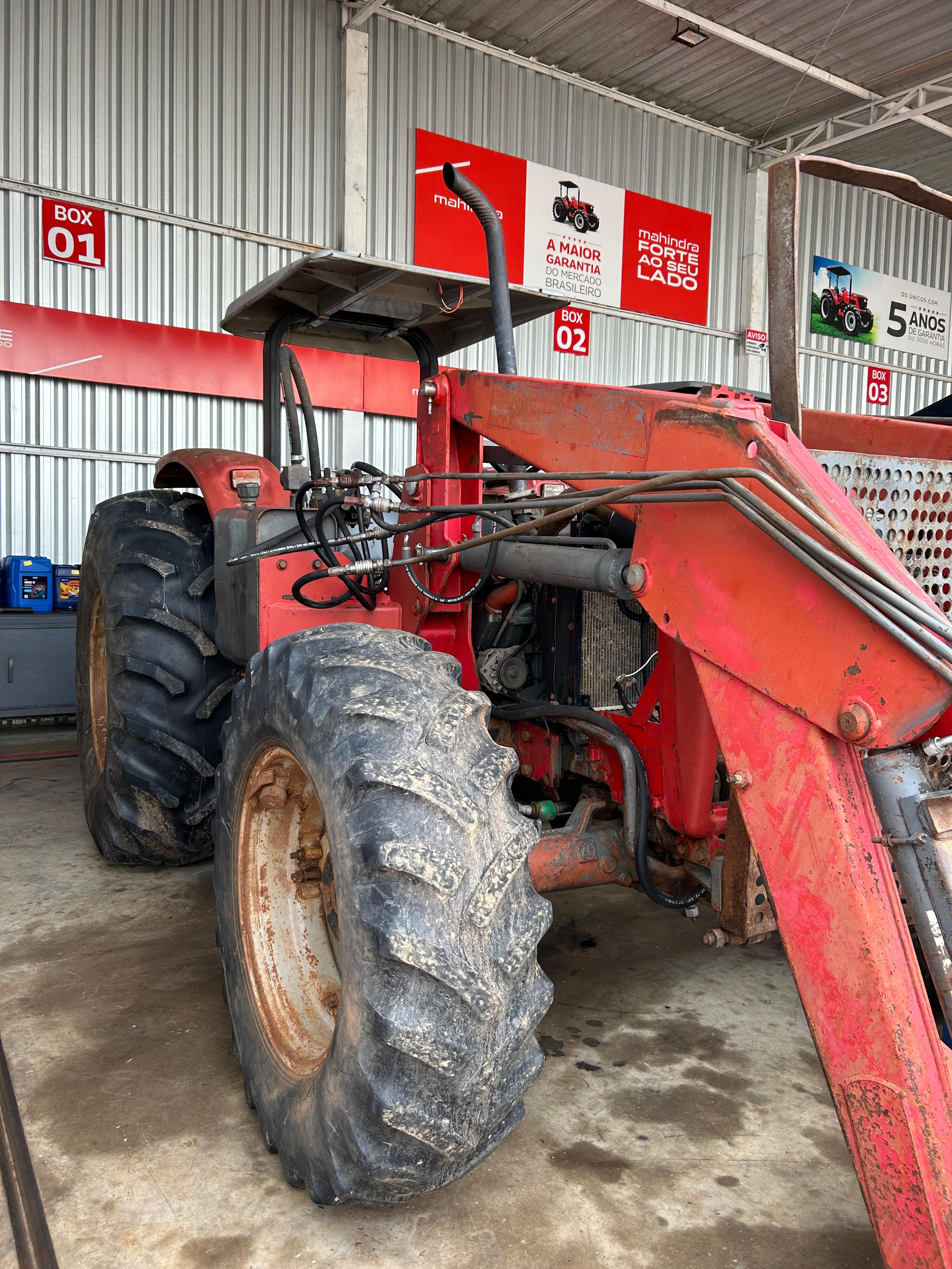 TRATOR MASSEY 292 COM CONCHA ANO 2008