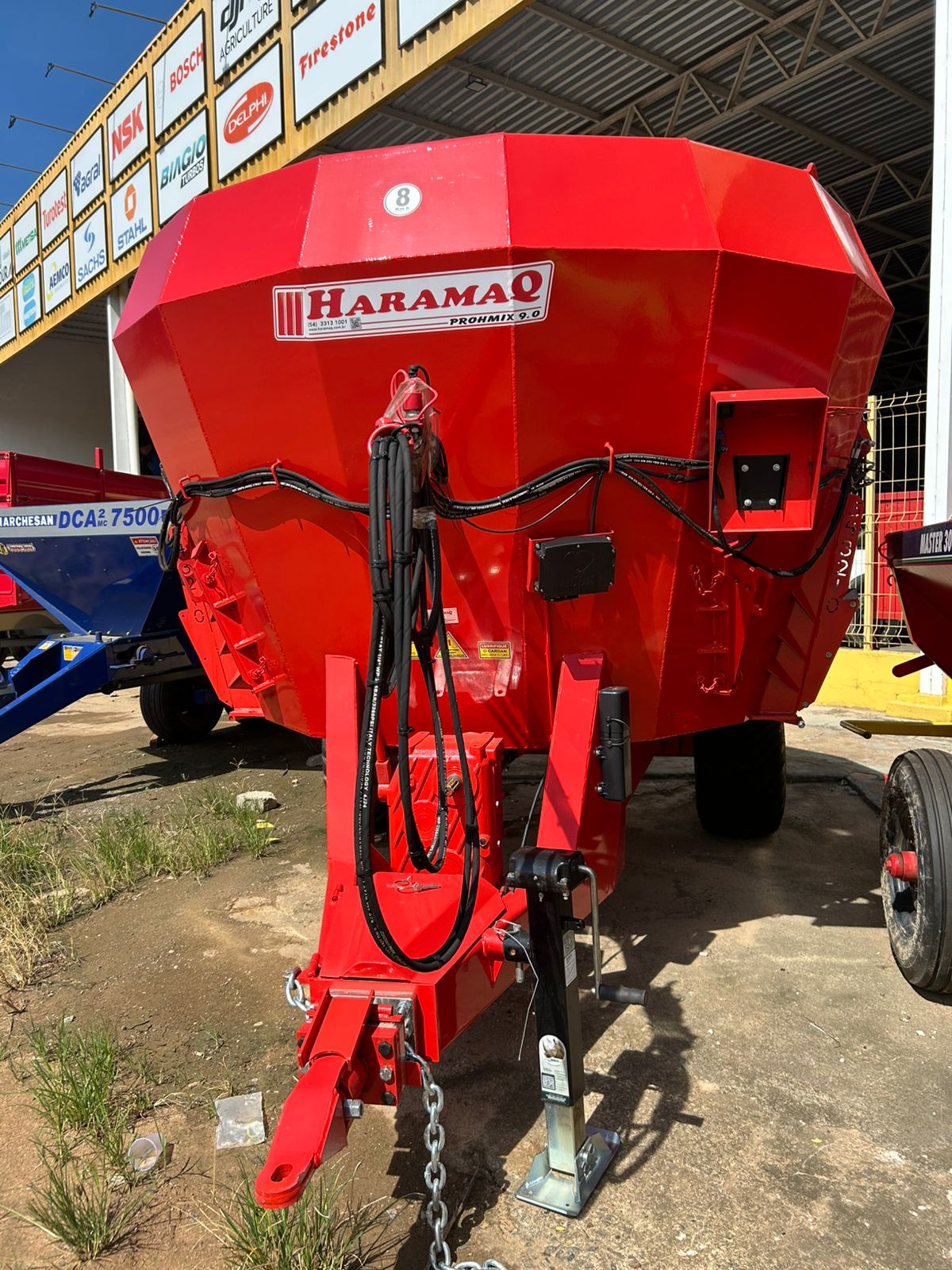 VAGAO MISTURADOR PROHMIX 9.0M³ S/FRESA BL-ST456 EST+CHUPIM HARAMAQ